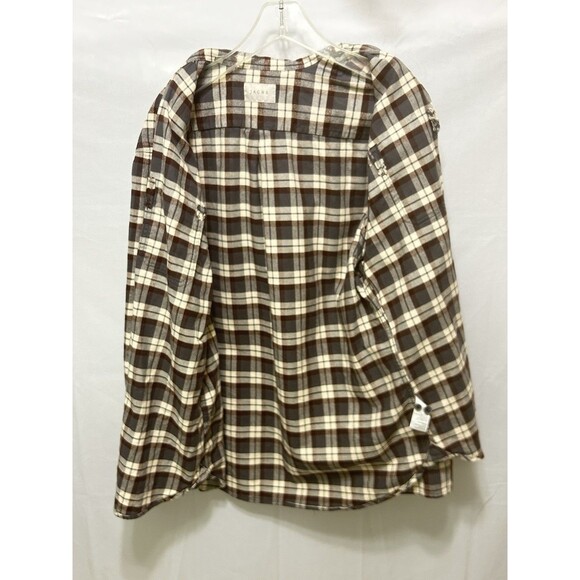 Jachs Mens XL Checkered Long Sleeve Button Down Shacket‎ Shirt - Picture 8 of 12